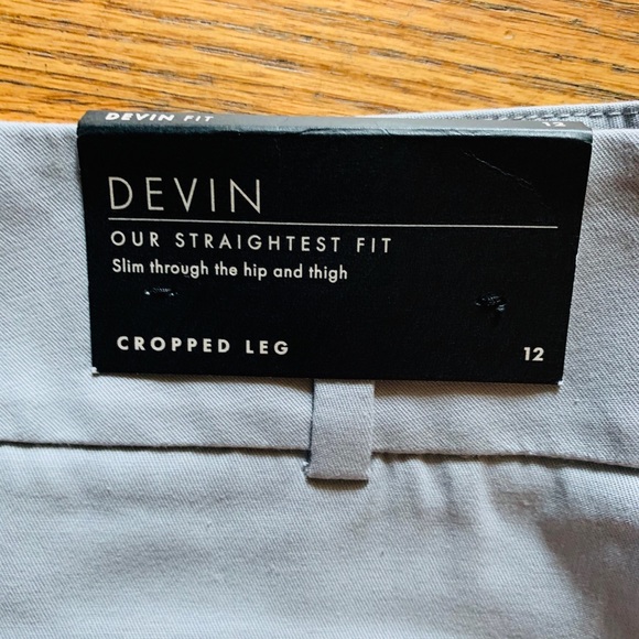 LOFT Devin Gray Cropped Pants - Picture 2 of 5